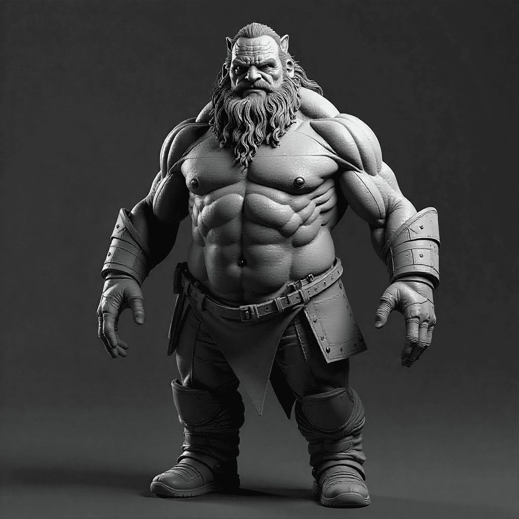 Abstract 3D shapes symbolising creativity and growth